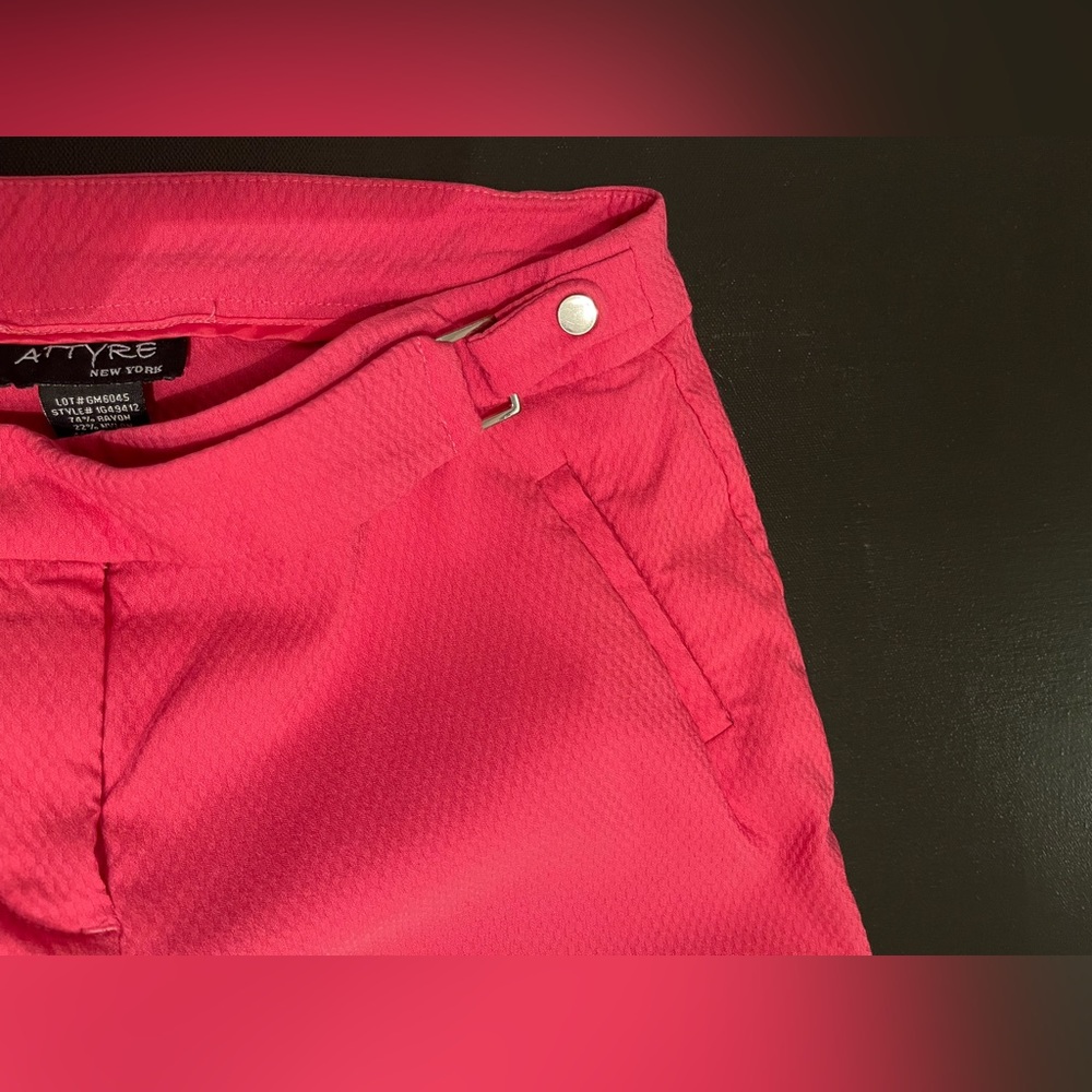 Bright pink summer pants - Picture 3 of 4